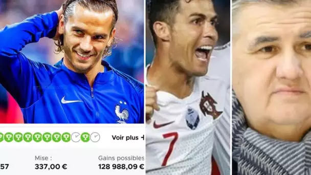 Il perd 130.000e a cause de Griezmann!! Propos polémique de Pierre menes, reponse de Lukaku, Cr7