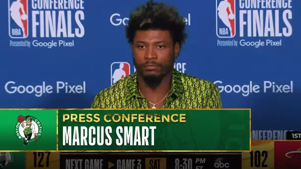 "For me today, it was come out & be as aggressive as you can" Marcus Smart Game 2 | Postgame Presser