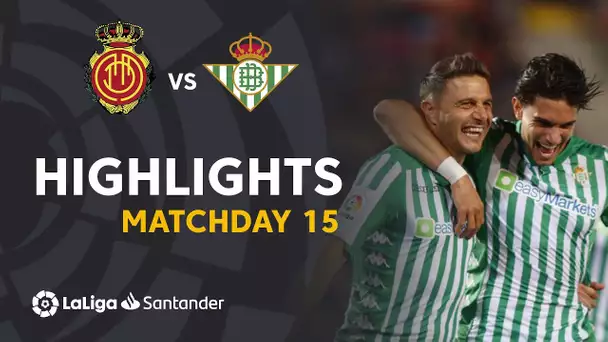 Highlights RCD Mallorca vs Real Betis (1-2)