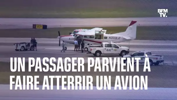 En Floride, un passager parvient à faire atterrir un avion après un malaise du pilote