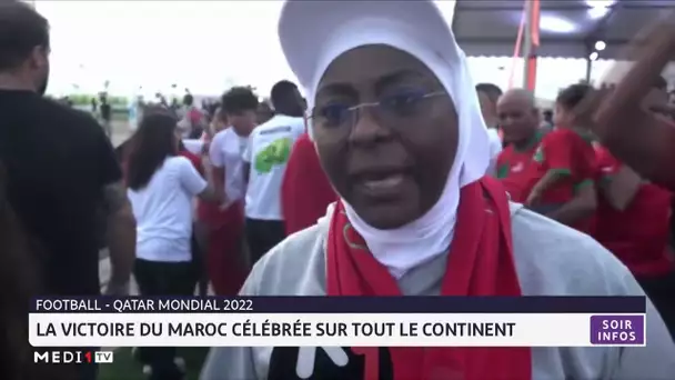 Qatar 2022 : la victoire du Maroc célébrée sur tout le continent
