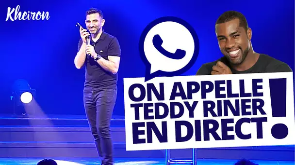 On appelle Teddy Riner en direct ! - 60 minutes avec Kheiron