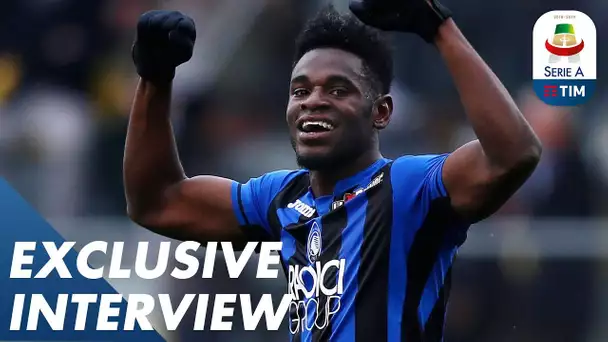 "My best goal? The first one I scored against Juventus" | Duván Zapata Interview | Serie A