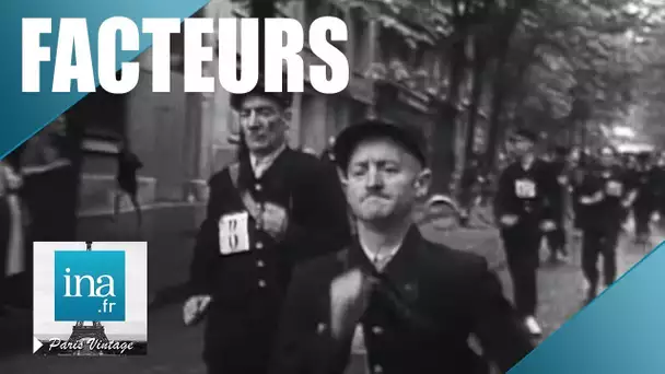 1948 : La course des facteurs dans Paris | Archive INA