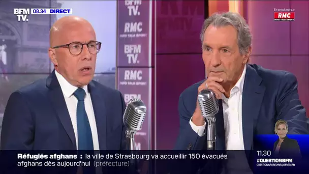 L'annonce d'Eric Ciotti sur RMC