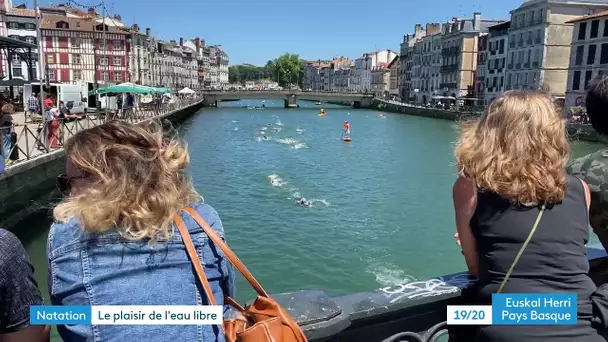 La troisième édition de la traversée de la Nive a regroupé 90 sportifs amateurs de nage en eau libre