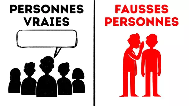 12 Signes qui Montrent que tu es avec une Personne Fausse