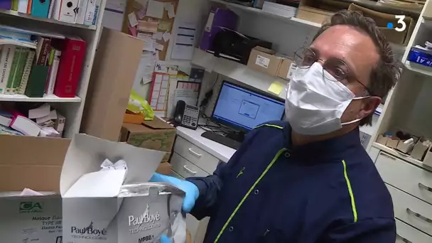 Coronavirus : à Eauze dans le Gers, les professionnels de santé dotés de masques... périmés