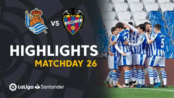 Highlights Real Sociedad vs Levante UD (1-0)
