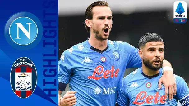 Napoli 4-3 Crotone | Il Crotone non molla, ma Di Lorenzo fa gioire Gattuso | Serie A TIM