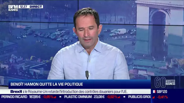 Benoît Hamon (Singa) : Benoît Hamon quitte la vie politique