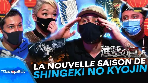 Gros débat sur la nouvelle saison de Shingeki no Kyojin ! 🤯🎌 | Manga Sûr