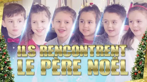 CES ENFANTS RENCONTRENT LE PÈRE NOËL POUR LA PREMIÈRE FOIS