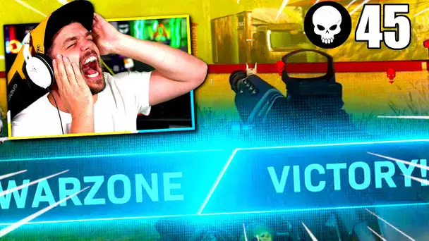 INCROYABLE TOP 1 Avec 45 KILLS sur WARZONE !! (Call of Duty Modern Warfare Battle Royale)