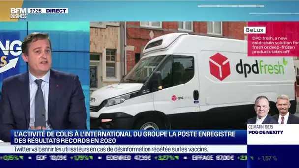 Boris Winkelmann (La Poste): La Poste enregistre des résultats records en 2020