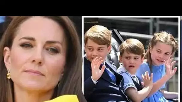 Kate désobéit tranquillement au règlement royal avec l'éducation des enfants  Fait les choses à sa