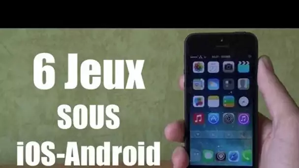 TOP 6 jeux iOS et Android pour la rentrée 2013