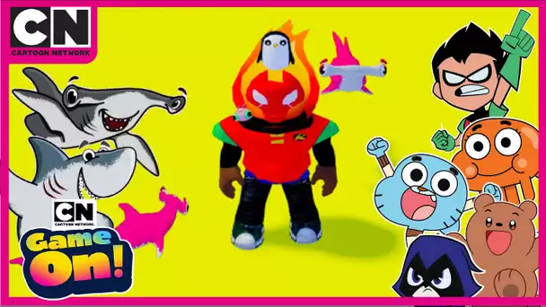 Roblox Shark week | Game On! | Cartoon Network 🦈