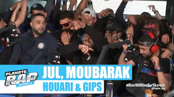 Jul feat. Gips, Moubarak & Houari "La frappe de Tanger" #PlanèteRap