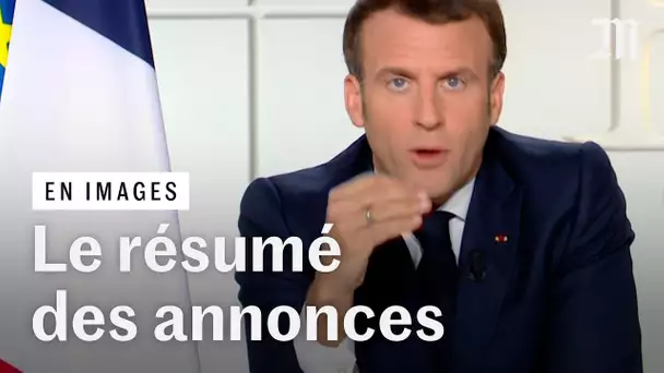 Couvre-feu, écoles, vaccins : le résumé des annonces d’Emmanuel Macron face au Covid-19