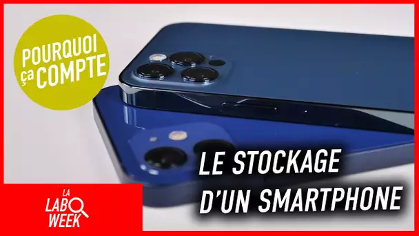 Le stockage d'un smartphone, pourquoi ça compte