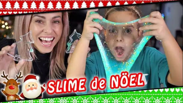 COMMENT FAIRE DU SLIME de Noël 🎄/ Slime de Nöel 2018