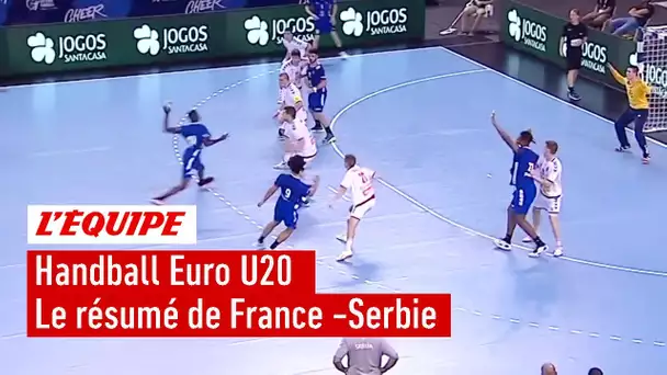 Le résumé de Serbie-France - Handball - Euro (U20)