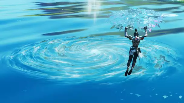 UTILISER UN VORTEX À LA FLOTTILLE ! (FORTNITE DEFIS AQUAMAN)