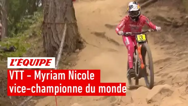 VTT - Descente : Myriam Nicole vice-championne du monde, le général pour Camille Balanche