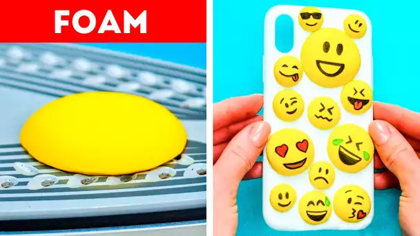 18 IDÉES DIY BRILLANTES POUR DES COQUES DE PORTABLE