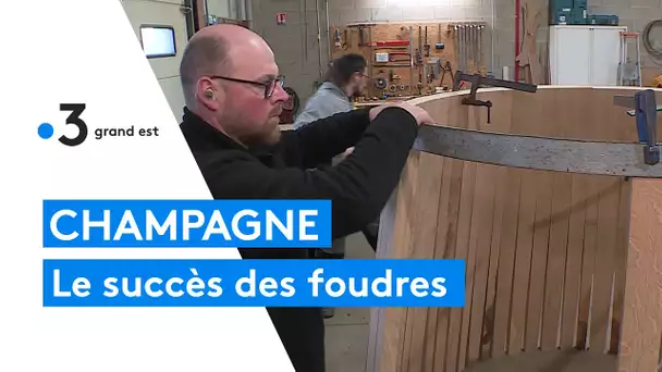 Champagne : la demande de foudres explose à la tonnellerie pour la vinification du jus de raisin