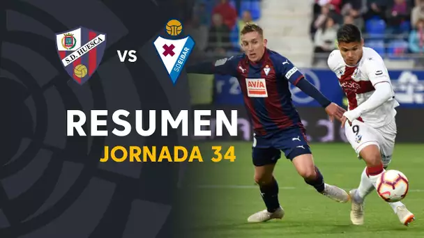 Resumen de SD Huesca vs SD Eibar (2-0)