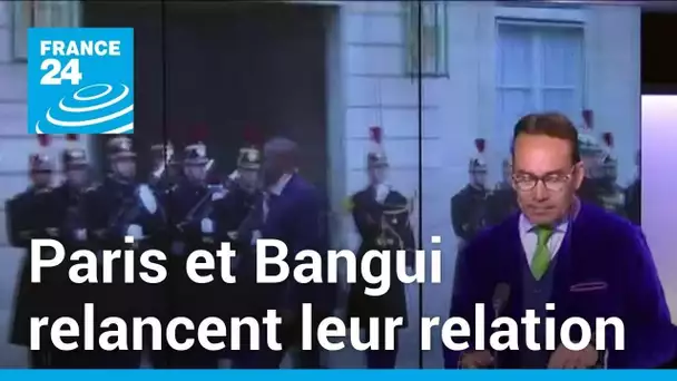 France et Centrafrique adoptent une "feuille de route" pour relancer leur relation • FRANCE 24