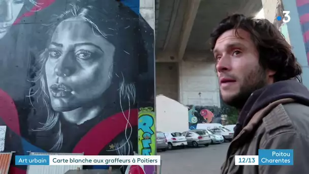 Art urbain : carte blanche aux graffeurs à Poitiers