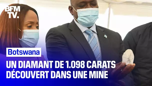 Un diamant de 1.098 carats a été découvert dans une mine au Botswana