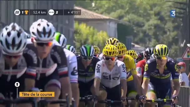 Le Tour de France passe à Tournon/Rhône le 18 juillet 2017