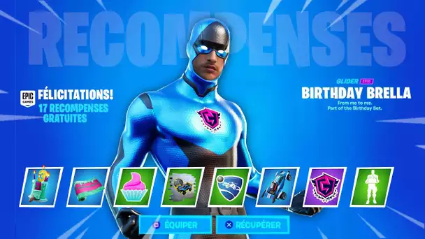 COMMENT AVOIR 17 RECOMPENSES GRATUITES SUR FORTNITE !