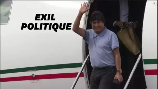 Les premiers mots d'Evo Morales réfugié au Mexique