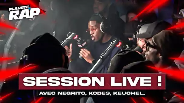 SESSION FREESTYLE avec Negrito, Kodes, Keuchei, Toro, CKR, Djo la street, Holachica... #PlanèteRap