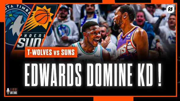 Anthony Edwards domine KD ! Timberwolves 1-0 Suns