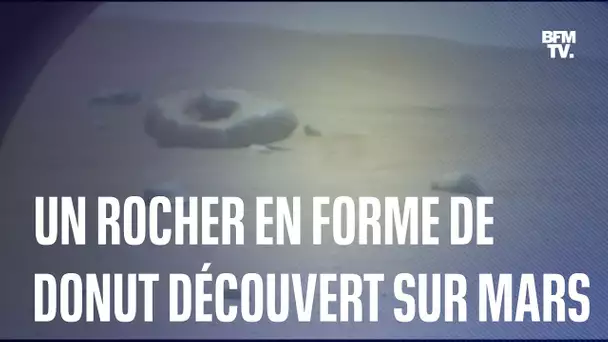 Un rocher en forme de donut découvert sur Mars