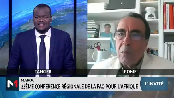 Le point sur la 33ème Conférence régionale de la FAO pour l´Afrique avec Mohamed Bazza