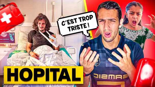 YASSINE EST A L'HOPITAL , IL DOIT SE FAIRE OPÉRER D'URGENCE 🚨 ( on reste avec lui)