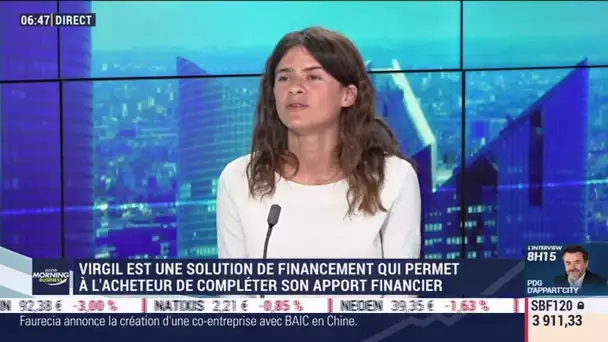 Saskia Fiszel (Virgil) : Une solution de financement pour compléter son apport financier