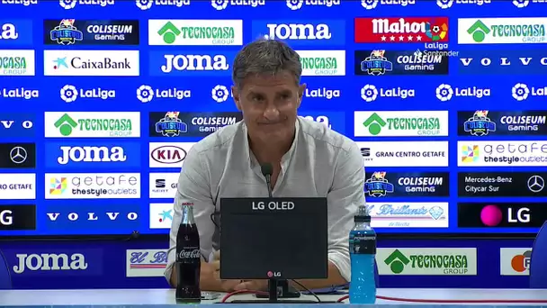 Rueda de prensa Getafe CF vs Sevilla FC