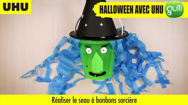 TUTOS HALLOWEEN : UHU x GULLI I Le seau à bonbons Sorcière !