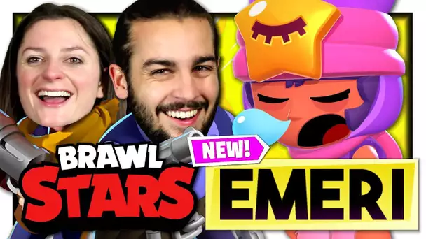 NOUVEAU BRAWLER LÉGENDAIRE : EMERI ET MISE A JOUR | PACK OPENING BRAWL STARS FR