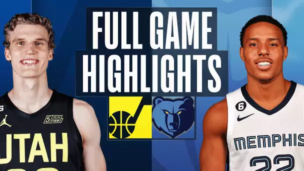 JAZZ at GRIZZLIES | FULL GAME HIGHLIGHTS | January 8, 2023