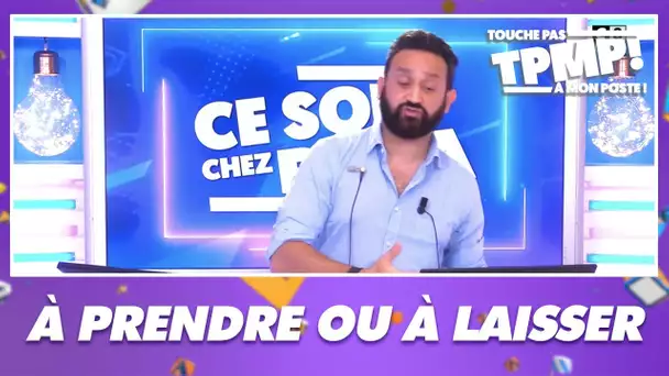 Cyril Hanouna reprendra la fameuse émission "À prendre ou à laisser" en direct sur C8 fin mai