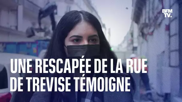 Ines rescapée de la rue de Trévise revient trois ans plus tard sur les lieux de l'explosion